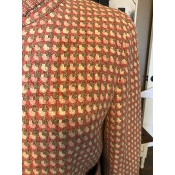 Vintage Pendleton Pink Tweed Blazer Made in the USA 14 - Picture 3 of 6